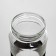 Water bottle, 500 ml, Master K, 22 x 7.3 cm, glass
