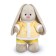 Soft toy "Bunny mi in a yellow fur coat", 25 cm