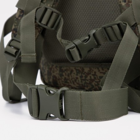 Tactical backpack, TAIF, 45 l, lightning department, 3 outer pockets, camouflage color/green-8