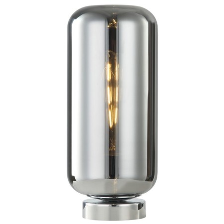 Luminaire table Bauers 1xe27 40W, size 14x14x32.5 cm, color chromium