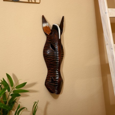 Mask tree "Zebra" 50x16x7 cm-2