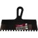 Facade bison spatula Master 10078-30-10, stainless steel, 300 mm, tooth 10x10 mm