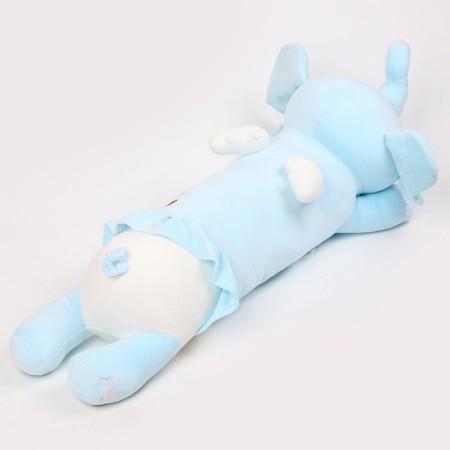 Soft toy-podushka "Elephant", 80 cm, blue color-3