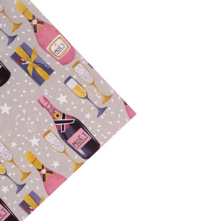 Paper Glossy double -sided “Let's celebrate”, 70 x 100 cm, New Year-3