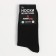 Male socks, black color, size 25