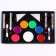 Makeup for the face and body, 7 colors + 4 pencils + 2 applicators + 2 lips