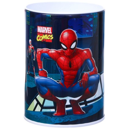 Spider-Man piggy bank, 7.5x7.5x10.5 cm-2
