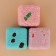 New Year. Gift set, bath bombs with additives, 3 x 70 g, vanilla aroma