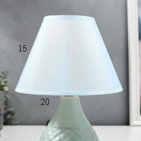 Table lamp 16369/1bl E14 40W Blue 20x20x30 cm Risalux-5