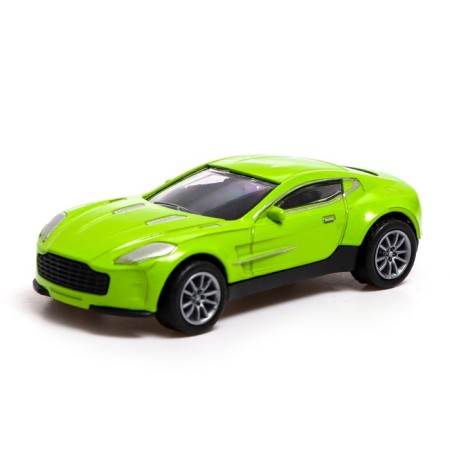 Metal machine "Race", inertia, 1:43, Mix color-5