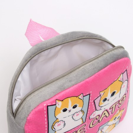 Baby backpack for a girl "Kotik"-5