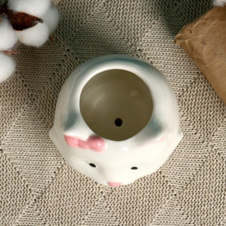 Pot "Cat with Bantik" 10x8cm-2