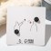 Set of icons (2 pcs.) "Kits" a message, colored in ferrous metal