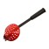 Folding “Techno” scoop with plastic handle, red color