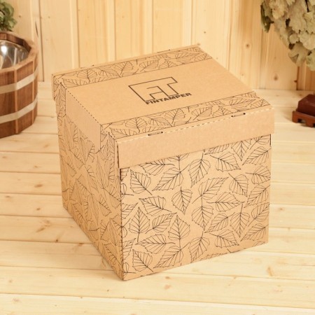 Wooden gang, 5 l, round, linden, plastic insert ft-5