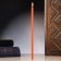 Wax candle "Love and Strength", 16x0.6 cm, 45 minutes, red