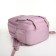 School backpack from textiles, 3 pockets, pink-lilac color