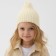 Children's hat minku rr 50-52, Ecrew color