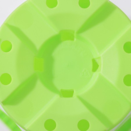 Pot for flowers "Rose", 2 l, d = 14 cm, green color-4