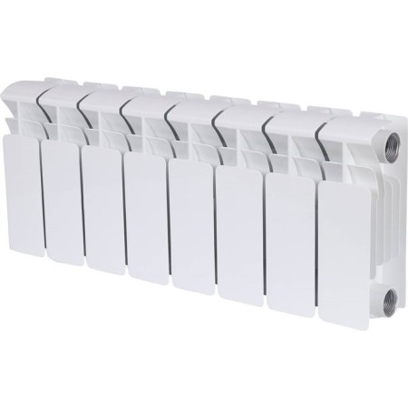 Bimetallic radiator Rifar Base, 200 x 100 mm, 8 sections, side connection
