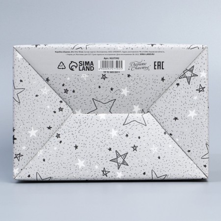Box Gift team, packaging, “stars”, 22 x 15 x 10 cm-5