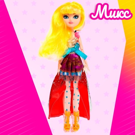 Fashionable hinge doll "Milana", mix-6