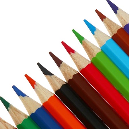 Pencils 12 -Gamma, hexagonal, sharpened., Cardboard. Packaging, euro suspension-2