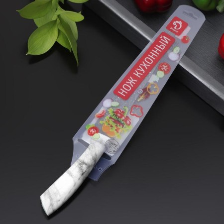 Knife Kitchen Bread share "Marble", blade 20 cm-3