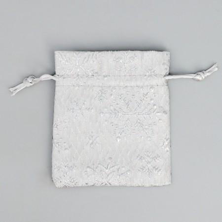 Gift Boach Silver, 10 x 12 cm +/- 1.5 cm, New Year-5