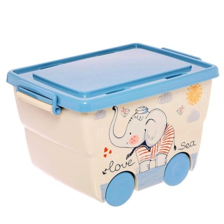 Box for toys "Elephant", deco, 23 l