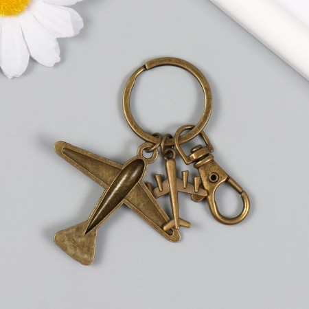 Trick Metal with carbine "Aircraft" bronze 7.5 cm-3