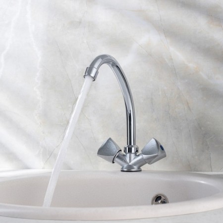 Kitchen mixer RMS SL119-271, two-wound, chrome-2