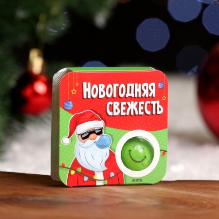 Chewing gum "New Year freshness", Mint, 14 g