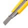 Chancellery knife 9mm, plastic, 2 pieces of spare blades, guides metal, TOP