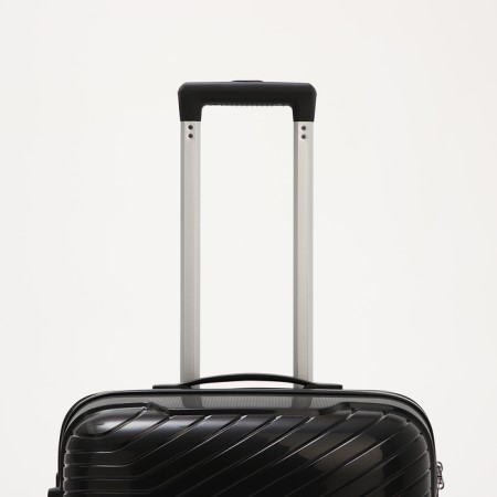 Middle suitcase 24 ", lightning department, code castle, 4 wheels, black color-4