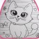 Baby backpack "Sweet kitten", 23*20.5 cm, lightning department