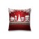 Decorative pillowcase "Christmas city", on a zipper, size 45x45 cm