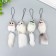 Fluffy on the suspension "White Mouse" mix 8.5x3.5x3.5 cm