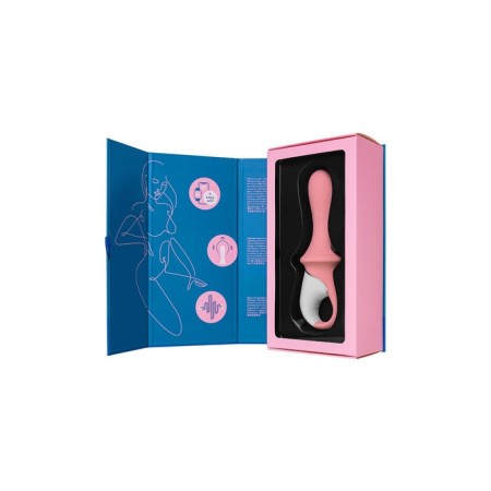 Unrealistic vibrator Satiffyer Air Pump Booty 5, silicone, pink, 15 cm-14