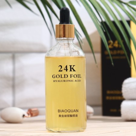Cosmetic serum for the face with biozolot and hyaluronic acid, 100 ml-7