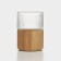 Glass glass with bamboo coating "Lasi", 350 ml