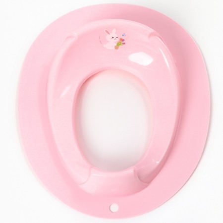 Laying on the toilet children's "Bunny", pink color, C817ROZ-4