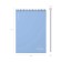 Notepad on spirals A5, 80 sheets, cage, Erichkrause "Symbol", plastic cover silk -screen covers, Bellar Belicia Blok 100%, Blue, Blue, Blue, Blue
