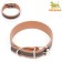 Two-layer collar 66 x 3.5 cm, Osh 50-60, brown-red