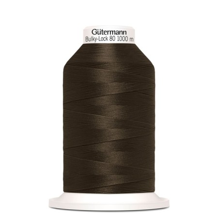 Bulky-Lock 80 Textured thread, 1000m, 730808 (696 dark chocolate)