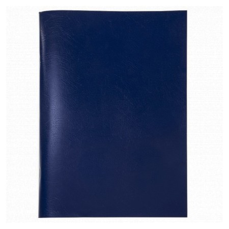 A4 notebook, 96 sheets line are blue, boumvinyl cover, block 60 g/m2