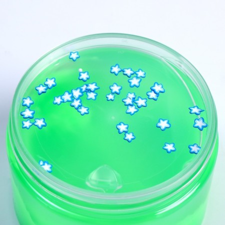 Two -layer slime "Sea" with charming, turquoise, 350 g-9