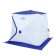 Tent Winter Cube "Ranger", 3-local, 3 layers, white-blue color