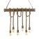 Lumina "Ropes" 6he27 60W brown 80x15x15cm Bayerlux