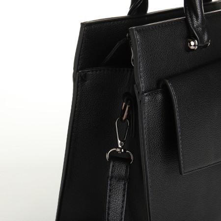 Bag Women's Tout, on a zipper, black color-4